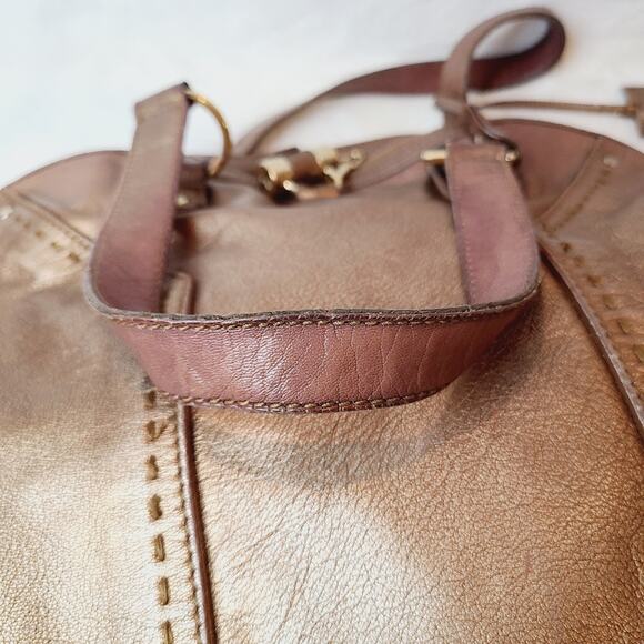 Yves Saint Laurent Vintage Metallic Muse Bag - Picture 11 of 16